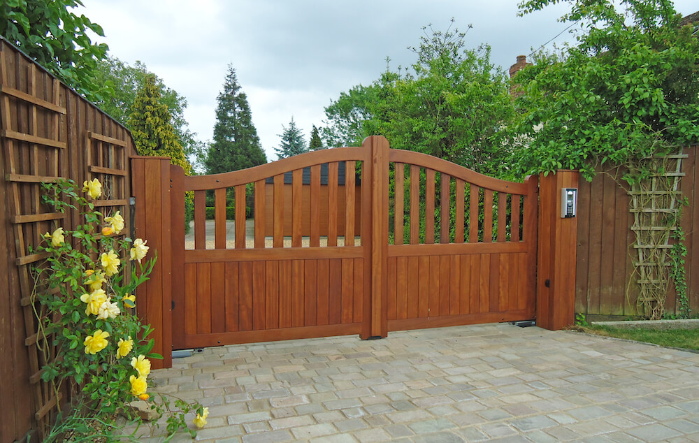 Added security and protection with an automatic gate